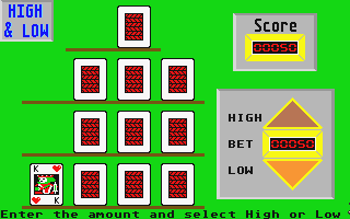 High & Low atari screenshot